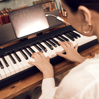 CASIO 卡西欧 官方旗舰店卡西欧电钢琴CDP-S100/S110便捷式88键重锤键盘数码钢琴儿童成人家用