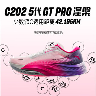 安踏C202 5 GT Pro丨专业马拉松碳板跑步鞋氮科技运动鞋男