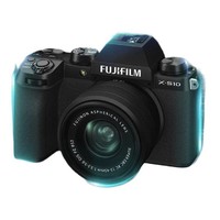 FUJIFILM 富士 X-S10 APS-C画幅 无反相机 黑色 EBC XC 15-45mm F3.5 OIS PZ 变焦镜头 单头套机