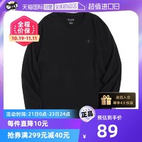 Champion 潮牌长袖刺绣logo圆领宽松休闲T恤男女网球穿搭