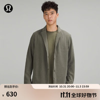 lululemon 丨Gridliner™ 男士拉绒西装外套 LM3DTAS 杂色角豆棕