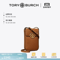 TORY BURCH MILLER手机斜挎包女包 84077 浅茶色 905