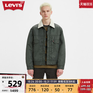 Levi's 李维斯 新款男士夹克外套仿羊羔绒休闲保暖百搭