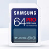 SAMSUNG 三星 PRO Ultimate SD存储卡 64GB（UHS-I、V30、U3）