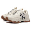美职棒（MLB） 男士老爹鞋 运动复古增高小白鞋23休闲鞋子 3ASHBNA3N 纽约洋基队/奶油色 230/36.5