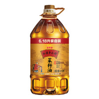 京东百亿补贴：金龙鱼 外婆乡小榨菜籽油  6.18L