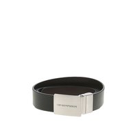 EMPORIO ARMANI 阿玛尼 男士牛皮革板扣腰带 Y4S563 Y737E