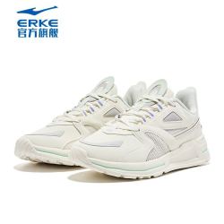 erke鸿星尔克跑步鞋女2023新款软底轻便舒适透气防滑减震耐磨女生运动