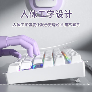 BASIC 本手 有线机械键盘 青轴茶轴红轴可选