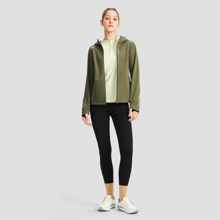 DESCENTE【】迪桑特WOMEN’S RUNNING系列女子梭织上衣冬季 KK-KHAKI M(165/84A)