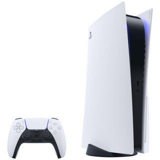 SONY 索尼 PlayStation 5系列 PS5 数字版 港版 游戏机 白色