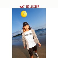 HOLLISTER 夏季新品美式男女同款情侣T恤 326744-1