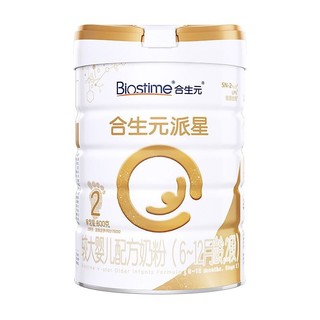 BIOSTIME 合生元 派星系列 较大婴儿奶粉 国行版 2段 900g