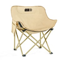 探险者 月亮椅露营椅子户外折叠椅便携式躺椅钓鱼凳沙滩椅野餐桌椅
