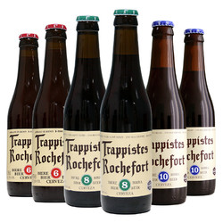 Trappistes Rochefort 罗斯福 10号/8号/6号 精酿啤酒 330ml*6瓶 整箱装