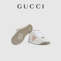 GUCCI 古驰 [6期免息][新款]GUCCI古驰Screener系列女士织带运动鞋
