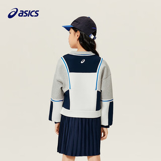 asics/亚瑟士童装20男女儿童运动时尚针织收腰连衣裙 020灰色 110cm