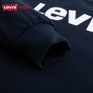 Levi's 李维斯 童装男童针织夹克儿童休闲百搭外套 深宝蓝色 160/80(XL)