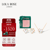 LOLA ROSE罗拉玫瑰【礼盒】常青藤耳钉项链女