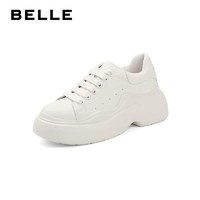 BeLLE 百丽 小白鞋女春新商场同款个性潮流厚底休闲板鞋3ZL22AM2
