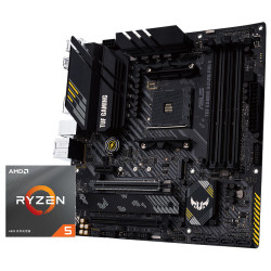 asus华硕tufgamingb450mpros重炮手主板amd锐龙5r54500cpu主板cpu套装