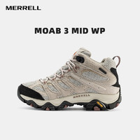 MERRELL 迈乐 户外徒步鞋男女款MOAB3MID WP中帮防水透气防滑登山鞋