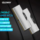  GLOWAY 光威 48GB(24GBx2)套装 DDR5 6400 台式机内存条 龙武系列 海力士M-die颗粒 CL32　