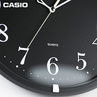 CASIO 卡西欧 IQ-88-1PF 石英挂钟 黑色