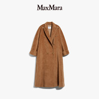 Max Mara 麦丝玛拉 女士驼绒中长款大衣 1016373606