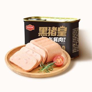 哈肉联 黑猪皇午餐肉罐头198g