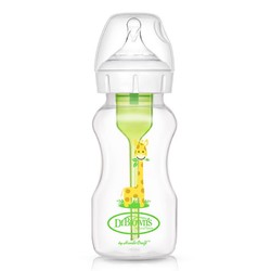 Dr Brown's 布朗博士 奶瓶 PP材质婴儿奶瓶(爱宝选PLUS) 270ml长颈鹿（赠送奶瓶手柄）