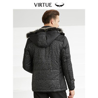 Virtue 富绅 男士中长款保暖棉服外套 四款可选