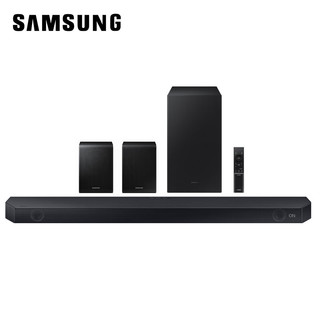 SAMSUNG 三星 -600/+-9200套装 5.1.2全景音效 无线蓝牙回音壁 Soundbar 条形音箱 家庭