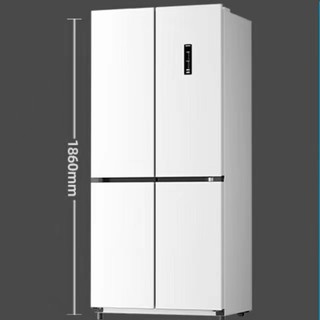 KONKA 康佳 BCD-506WEGB4SP 十字四开门电冰箱 奶盐白色 506升（需要定金100元）