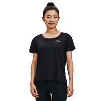 安德玛 UA夏季RUSH 女子训练运动柔软短袖T恤1365683