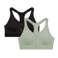 20点开始、25日0点截止：DECATHLON 迪卡侬 女子运动内衣套装 2件装 8539986