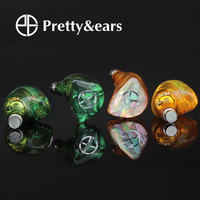 Pretty&ears PE1入耳式直播游戏吃鸡监听耳有线降噪重低音发烧
