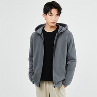 20点开始：GIORDANO 佐丹奴 男士连帽拉链夹克外套 13073814