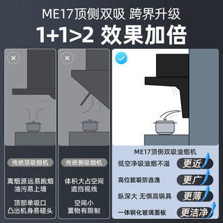 SUPOR 苏泊尔 CXW-268-Y-ME17 顶侧双吸式吸油烟机