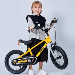 RoyalBaby 优贝 易骑7代儿童自行车 16寸 柠檬黄