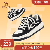 CAMEL 骆驼 女鞋2023秋季新款厚底板鞋百搭美式面包休闲板鞋