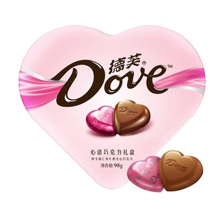 88VIP：Dove 德芙 心语巧克力礼盒 2口味 98g