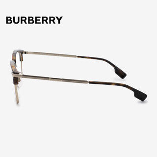 博柏利（BURBERRY）巴宝莉近视眼镜架男款半框光学眼镜框蔡司佳锐镜片防蓝光1.591
