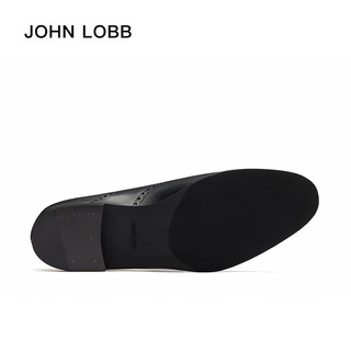 JOHN LOBB【冬】男士Bristol 黑色牛津小牛皮雕花鞋 7H(41.5)