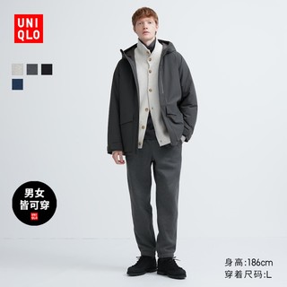 UNIQLO 优衣库 优先顺丰优衣库男装女装HEATTECH仿羊羔绒运动长裤休闲卫裤463343