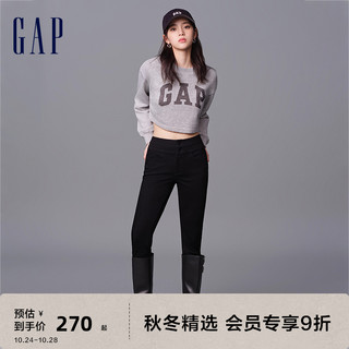 【欧阳娜娜同款】Gap女装秋季2023经典LOGO圆领891358卫衣