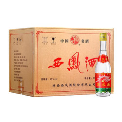 西凤酒 45%vol 七两半 凤香型 375ml*6瓶 陕西版