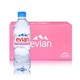 evian 依云 法国原装进口 依云天然矿泉水饮用水  整箱装弱碱性天然山泉水 500ml*24 塑料瓶