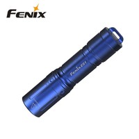 FENIX 菲尼克斯 E01 V2.0（蓝色）迷你便携手电筒强光防水7号AAA电池钥匙扣手电