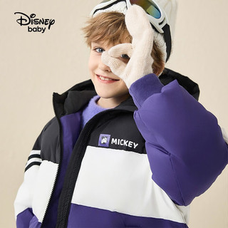Disney 迪士尼 冬季新款 儿童中长款三防羽绒服厚外套